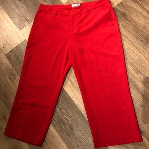 Old Navy red pants